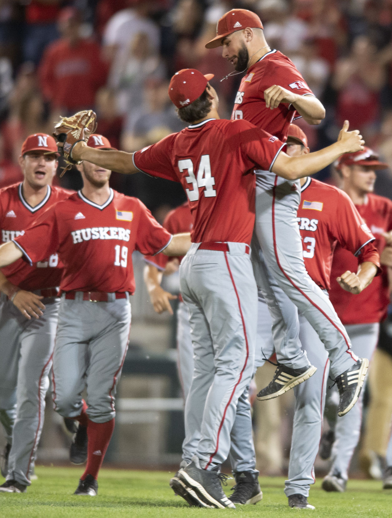 Nebraska vs. Michigan, second game, 5.25